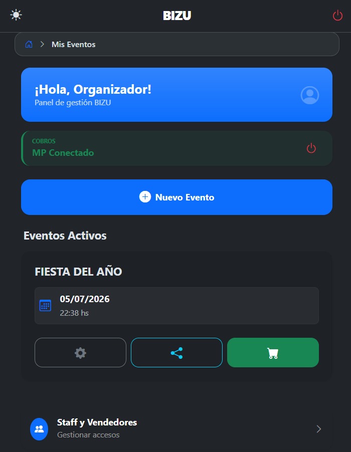 Captura sistema BIZU