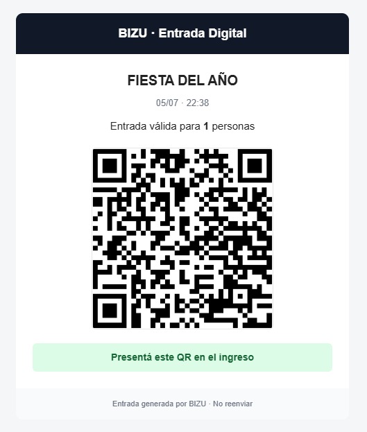 Captura sistema BIZU